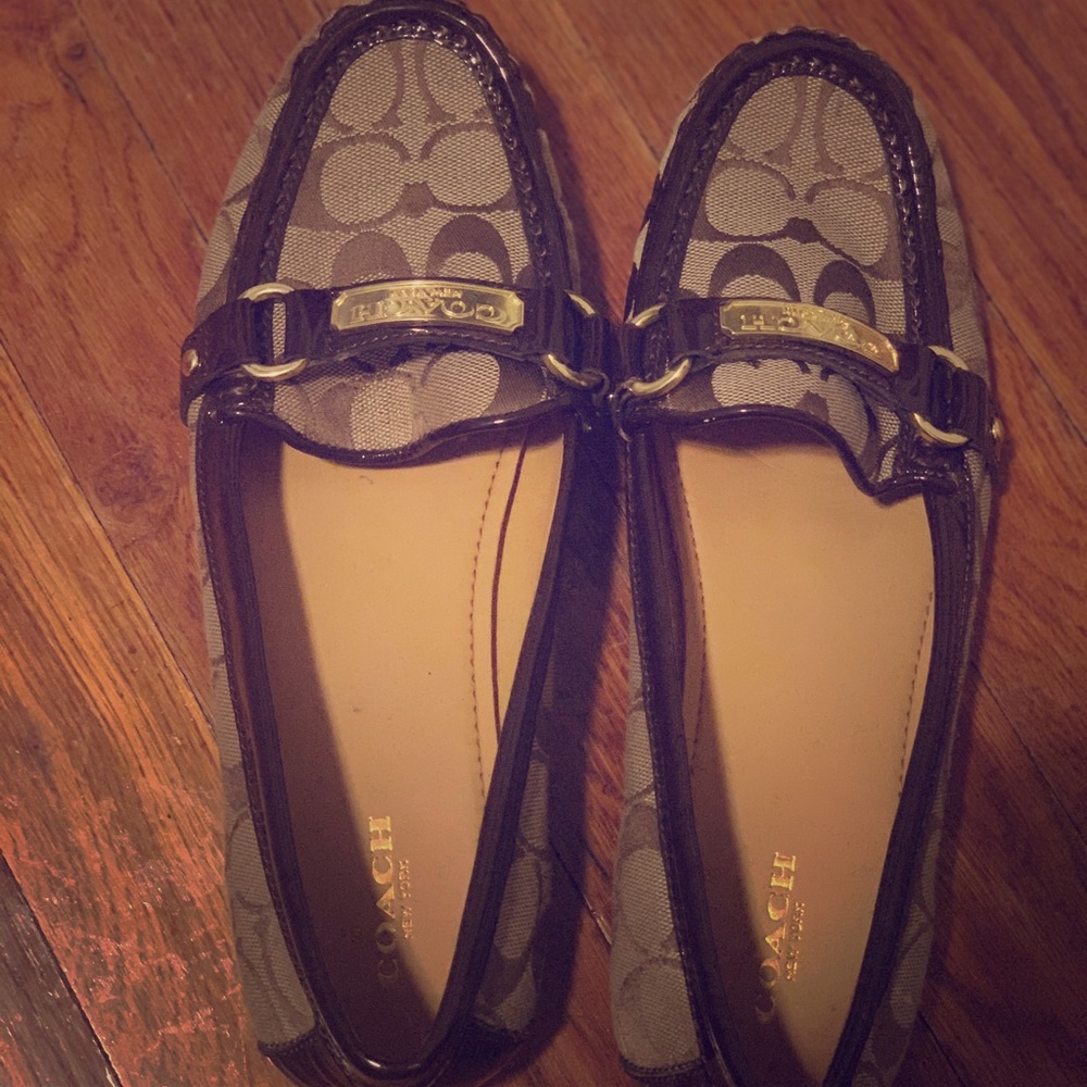 Coach Loafers (worn once size 9)